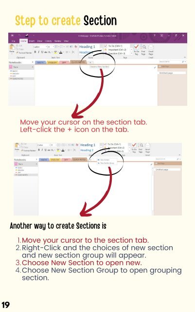 EFFIENT WAY FOR LEARNING MICROSOFT ONENOTE