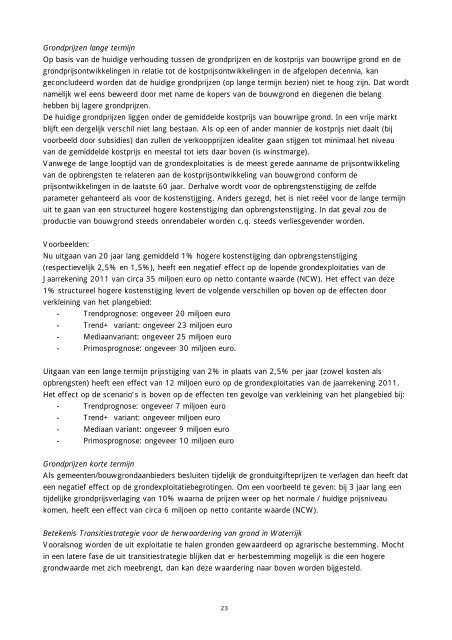 Aan de raad Samenvatting voorjaarsnota 2012 - Gemeente Almelo