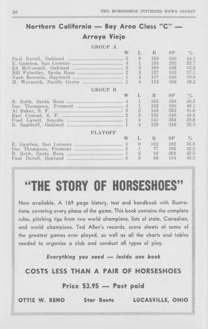 the story of horseshoes - NHPA