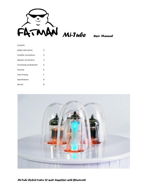 Mi-Tube User Manual - Fatman