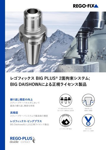 REGO-PLUS Flyer  JAPANESE