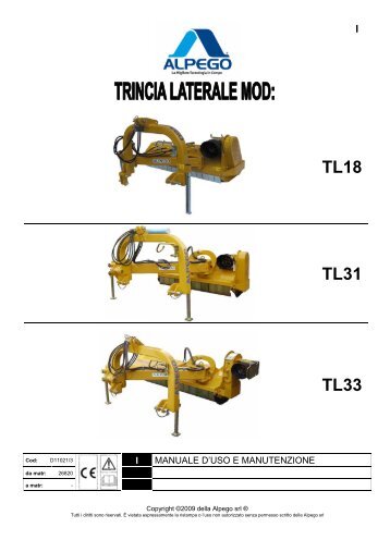 TL18 TL31 TL33 - Alpego