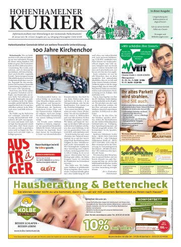 Hohenhamelner Kurier 28.01.21