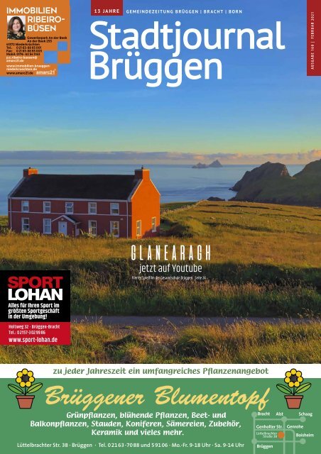 Stadtjournal Brüggen Februar 2021