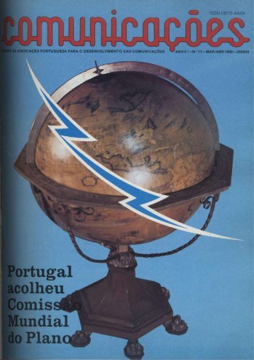 COMUNICAÇÕES 017 - Portugal acolheu Comissão Mundial do Plano (1988)