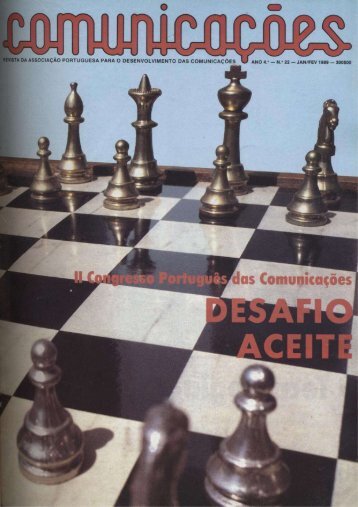 COMUNICAÇÕES 22 - II Congresso Português das Comunicações (1989)