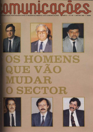 COMUNICAÇÕES 028 - Os Homens que vão mudar o sector (1990)