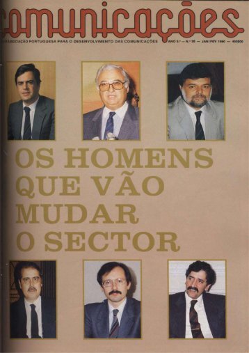 COMUNICAÇÕES 28 - Os Homens que vão mudar o sector (1990)
