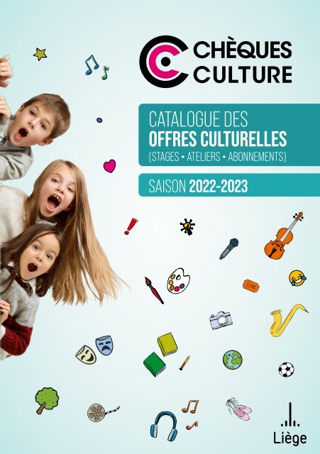 Chèque culture - Catalogue des offres culturelles 2022-2023