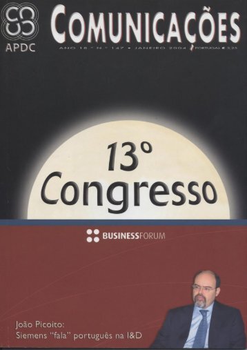 COMUNICAÇÕES 147 - 13º Congresso (2004)