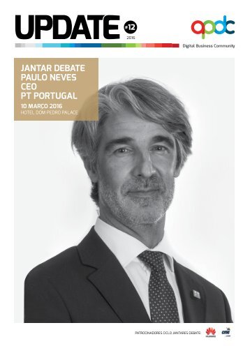 012 - Jantar Debate | Paulo Neves, CEO PT Portugal