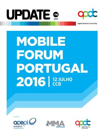016 - Mobile Fórum Portugal 2016