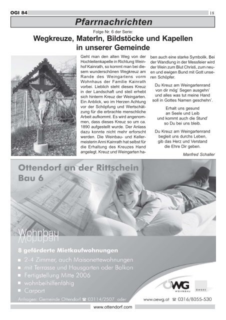 April 2005 / Nr. 84 - Ottendorf an der Rittschein