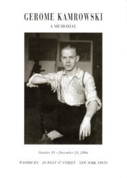 Gerome Kamrowski: A Memorial (2004)
