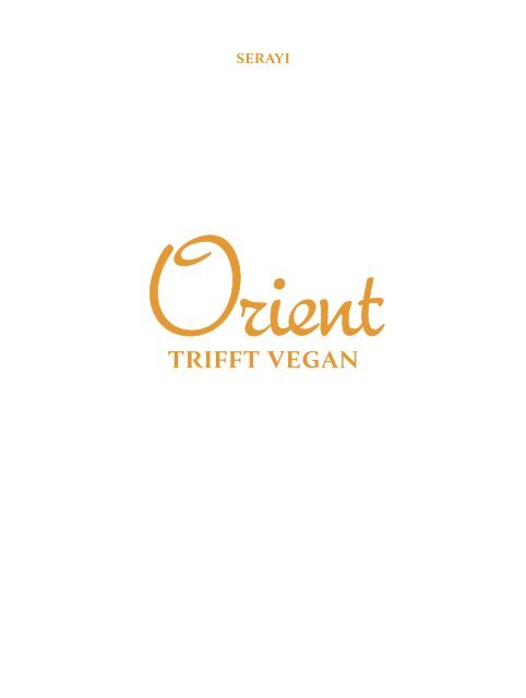 Leseprobe "Orient trifft Vegan"