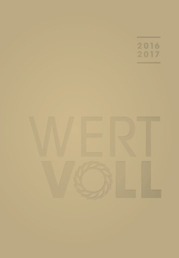 WERTVOLL 2016/17