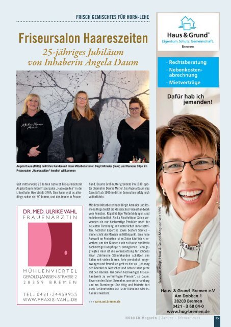 HORNER Magazin | Januar-Februar 2021