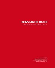 KONSTANTIN BAYER - Galerie Eigenheim