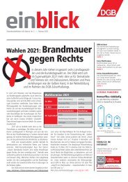 einblick Februar 2021