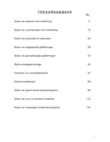 Jaarverantwoording 2006 bijlagen totaal - Gemeente Almelo