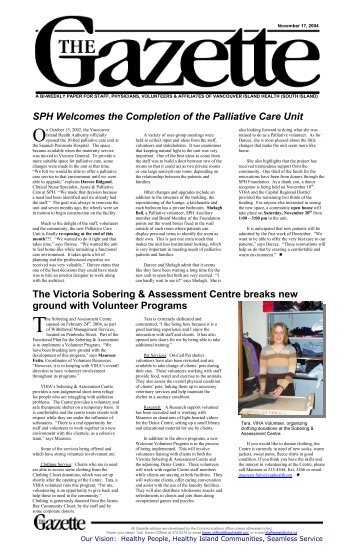 SPH Welcomes the Completion of the Palliative Care Unit The ...