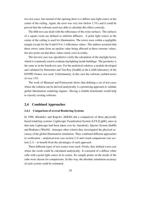 Usability of Digital Cameras for Verifying Physically Based ...