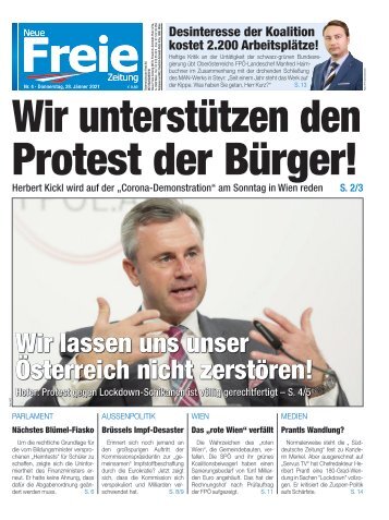 Wir unterstützen den Protest der Bürger!