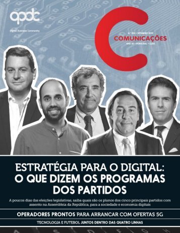 COMUNICAÇÕES 232 - Estratégia para o Digital: O que dizem os programas dos partidos (2019)