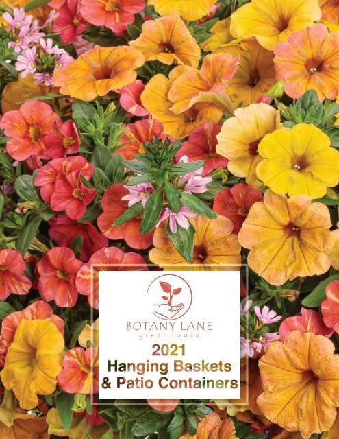 2021 Hanging Baskets and Patio Containers