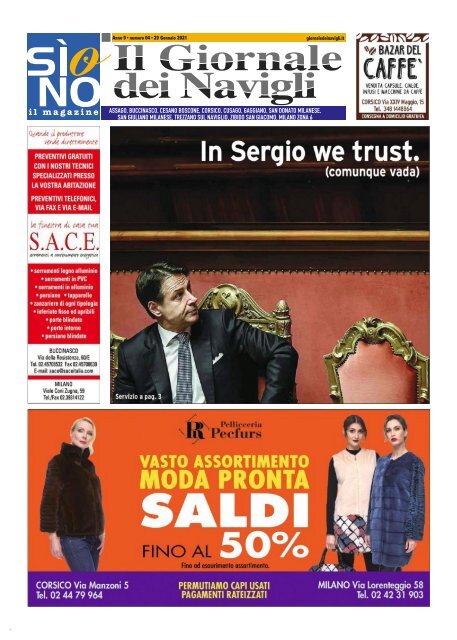 Giornale dei Navigli n. 4 - 29 gennaio 2021