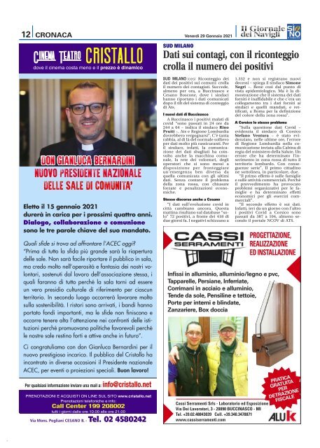 Giornale dei Navigli n. 4 - 29 gennaio 2021