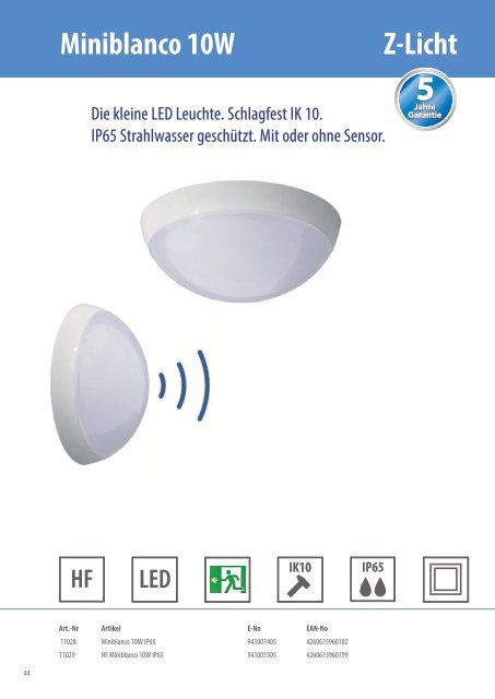 Z-Licht Katalog DE 2021/22