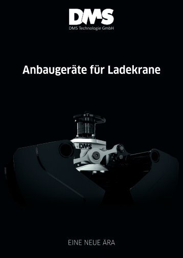 Broschüre Anbaugeräte für Ladekrane DMS Technologie GmbH V01_01.02.2021