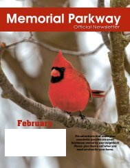 Memorial Parkway February 2021
