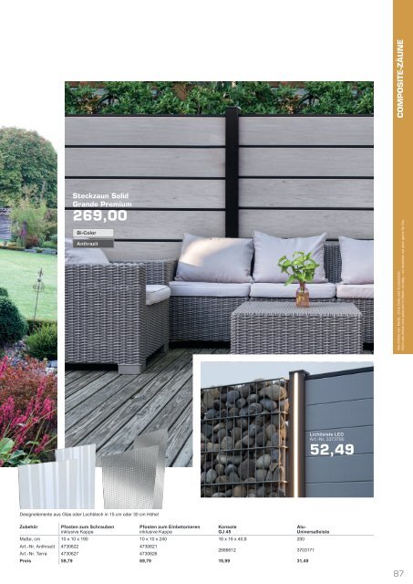 Gartenkatalog 2021 - Holz im Garten - neutral - Sortiment - Scobalit - Remmers