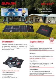 Solartasche Flyer