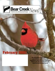 Bear Creek February 2021