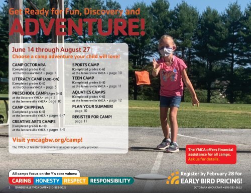 Jennersville and Octorara Summer Camp Guide - 2021