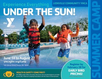 Lionville Community YMCA Summer Camp Guide - 2021