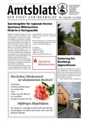 Amtsblatt Nr. 235 - Geringswalde