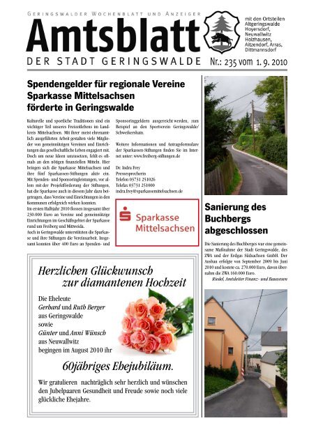 Amtsblatt Nr. 235 - Geringswalde