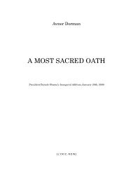 Piano Vocal - Choir - A MOST SACRED OATH