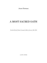 Piano Vocal - Choir - A MOST SACRED OATH