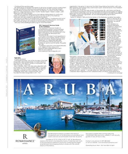 Caribbean Compass Yachting Magazine - February 2021