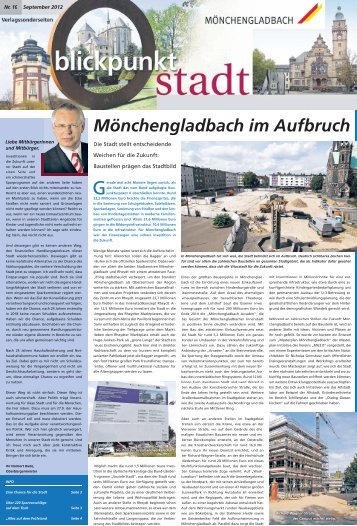 Blickpunkt Stadt - Stadt Mönchengladbach