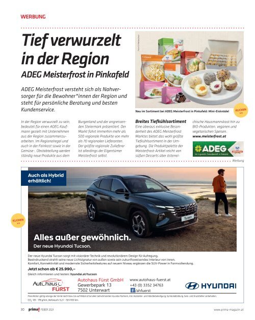 Prima Magazin - Ausgabe Februar 2021