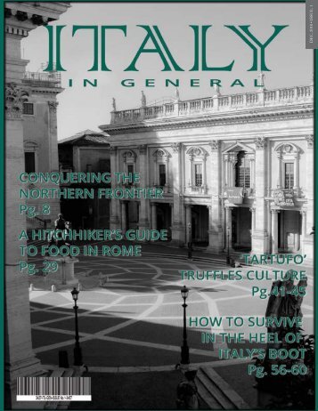 ITALY IN GENERAL - Issue 1 - Dec. 2018