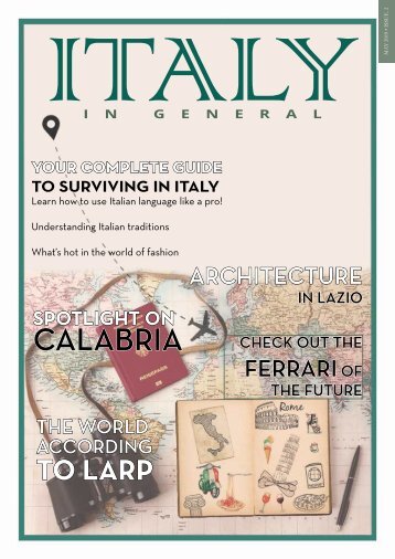 ITALY IN GENERAL - Issue 2 - May 2019