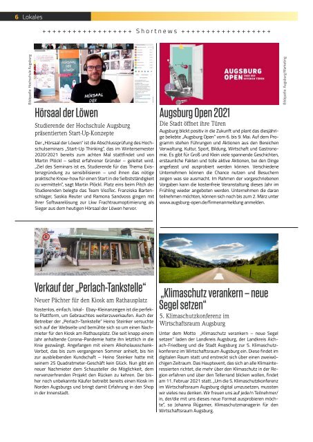 TRENDYone | Das Magazin – Augsburg – Februar 2021