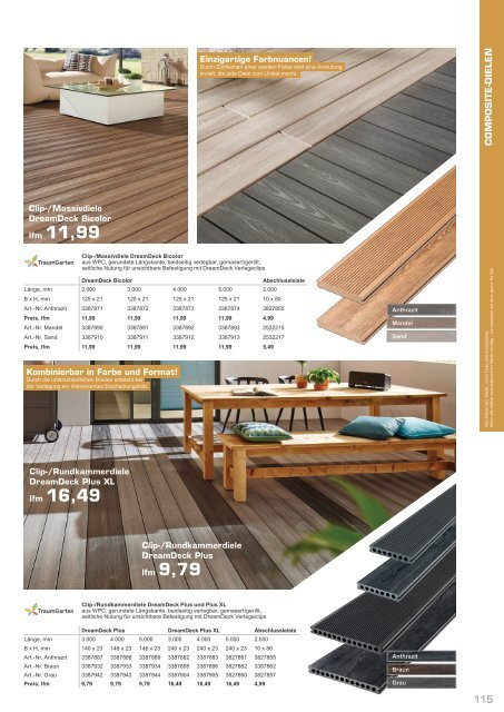 Gartenkatalog 2021 - Holz im Garten - i&M - Sortiment - Thyssen - Akzo